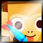 Shiny Huge Safari Monkey