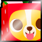 Shiny Huge Strawberry Corgi