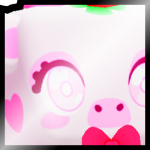 Shiny Huge Strawberry Cow