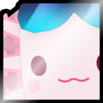 Shiny Huge Surfboard Axolotl
