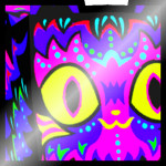 Shiny Huge UV Cat