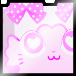 Shiny Huge Valentines Cat