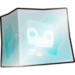 Shiny Ice Cube Penguin