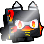 Shiny Inferno Stealth Cat