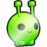 Shiny Meebo The Alien Ball