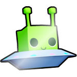Shiny Meebo in a Spaceship
