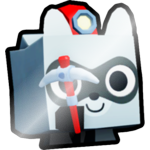 Shiny Mining Raccoon