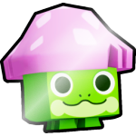 Shiny Mushroom Frog