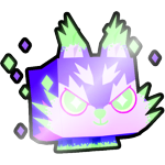 Shiny Neon Twilight Wolf