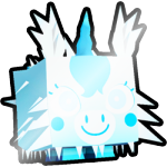 Shiny North Pole Unicorn
