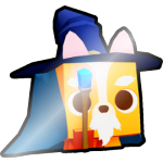 Shiny Old Wizard Corgi