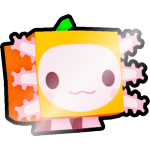 Shiny Orange Axolotl