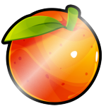 Shiny Orange Fruit