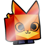 Shiny Origami Fox