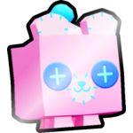 Shiny Pastel Sock Bear