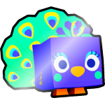Shiny Peacock