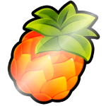 Shiny Pineapple Fruit