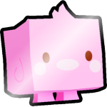Shiny Pink Marshmallow Chick