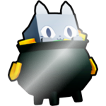 Shiny Pot of Gold Cat