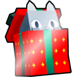 Shiny Present Cat
