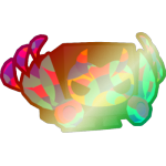 Shiny Rainbow Abstract Dominus