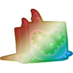 Shiny Rainbow Abyssal Shark