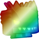 Shiny Rainbow Alien Parasite
