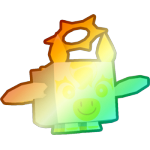 Shiny Rainbow Angel Pegasus