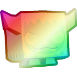 Shiny Rainbow Angry Yeti