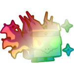 Shiny Rainbow Anime Agony