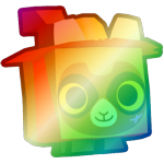 Shiny Rainbow Anime Lemur