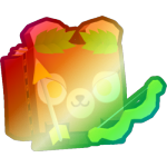 Shiny Rainbow Artemis Bear