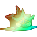Shiny Rainbow Atlantean Dolphin