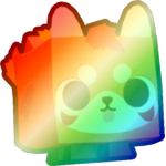 Shiny Rainbow Autumn Red Panda