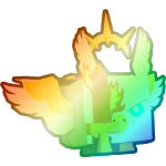 Shiny Rainbow Avenging Griffin
