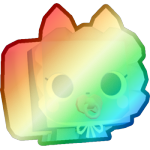 Shiny Rainbow Baby Kitten