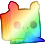 Shiny Rainbow Baby Piglet