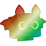 Shiny Rainbow Bat
