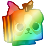 Shiny Rainbow Beegle Dog