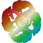 Shiny Rainbow Black Hole Angelus