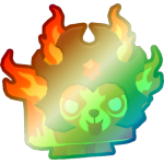 Shiny Rainbow Blazing Corgi