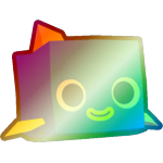 Shiny Rainbow Blue Fish