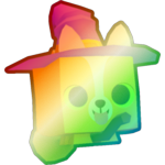 Shiny Rainbow Broomstick Corgi