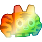 Shiny Rainbow Buff Tiger