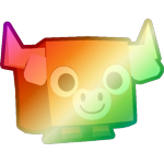 Shiny Rainbow Bull