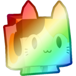 Shiny Rainbow Calico Cat