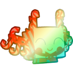 Shiny Rainbow Candycane