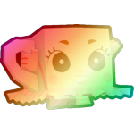 Shiny Rainbow Cappuccina Brainrot
