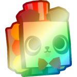 Shiny Rainbow Carnival Panda
