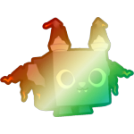Shiny Rainbow Charred Bat
